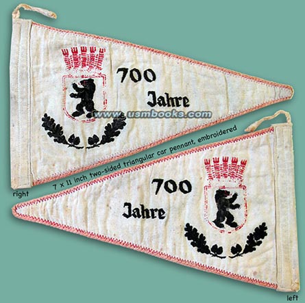 Nazi vehicle pennant